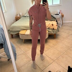 Figs Jumpsuit Mauve